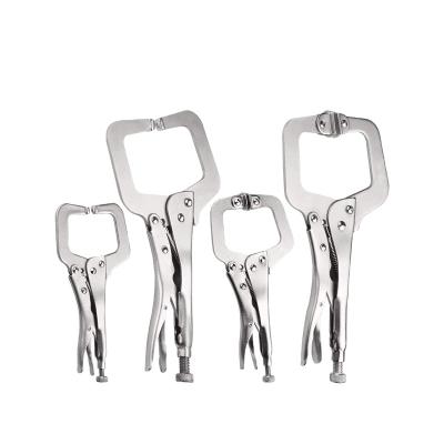 China Woodworking C-clamp Clamps Set 4 Pieces For Woodworking Weld Clamping Locking C Clamps for sale