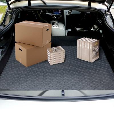 China Waterproof Car Trunk Mat For Chevrolet Corvette C7 2014 Car Trunk 2015 2016 2017 2018 2019 Leather Mat Cargo for sale