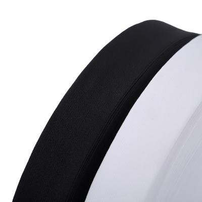 China Wholesale Comfortable 1cm-10cm Black White Stock Nylon Elastic Band For Garment Belt for sale