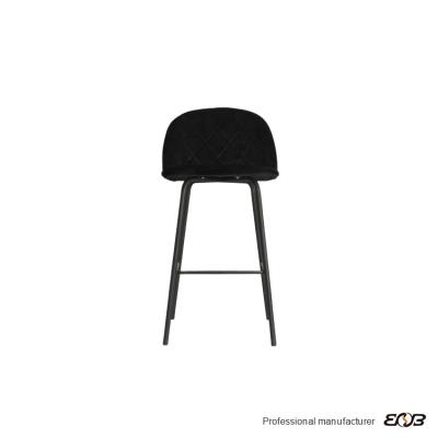 China Bar Counter Stool Home Modern Minimalist Casual Cafe Furniture Metal High Bar Chair for sale