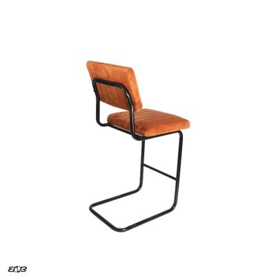 China Modern designer bar chair / metal legs bar stool for sale