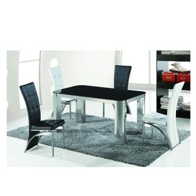 China jome use metallic high leg leisure dining table for home dining table set italian for sale