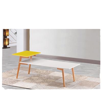 China High Gloss Mdf Small Coffee Table End Table France Market Style for sale