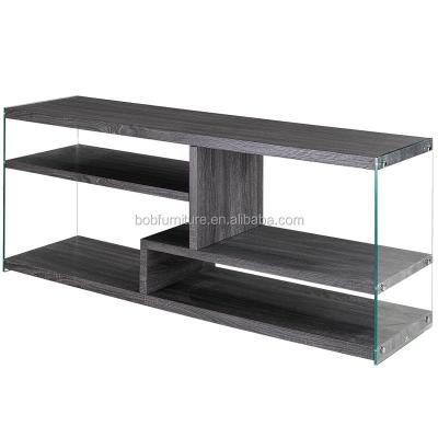 China low price design corner wooden tv stand furniture modern for sale