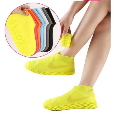 Cina Reusable Shoe Protectors Waterproof Anti Slip Rain Silicone Shoes Covers in vendita