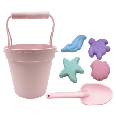 China Van het de Zomerstrand van kinderen het Siliconestrand Toy Sandbox Set Bucket Set Te koop