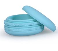 China Do silicone redondo da cor do diâmetro 5.3cm caixa cosmética Pantone à venda