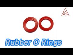 Valve Rubber O Rings Silicone AS568 90 Shore A Customized For Sealing