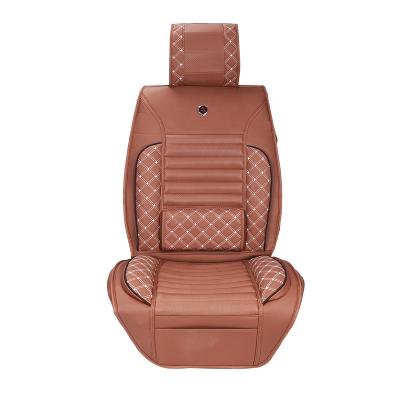 China Brief & Fashion Simple Luxury 5D Color Cheap SUV Car Seat Cover Set for sale