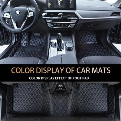 China NEW 2022 Cars Peugeot Luxury Special Floor Mats For Car 5D 408 508 3008 406 PVC Foot Mats Protect Car Floor for sale