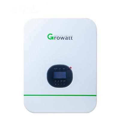 China 120VAC Off Grid Solar Converter Growatt SPF 3000TL LVM-24P Solar Inverter 3KW 130*350*455 mm for sale