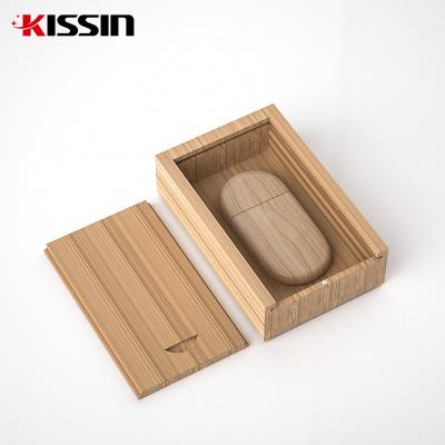 China Kissin Factory Outlet Memory 16GB 32GB Pendrive 64GB 128GB USB Flash Drive Wood Pendrive for sale