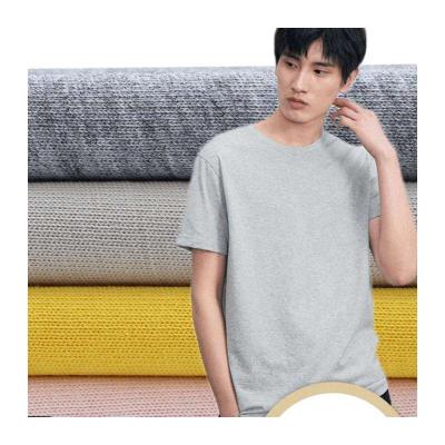 China Wholesale 40s Anti-Static Cotton Stain Plain 100% Tank Top Knitted Fabric For T Shirt Casual Wear for sale