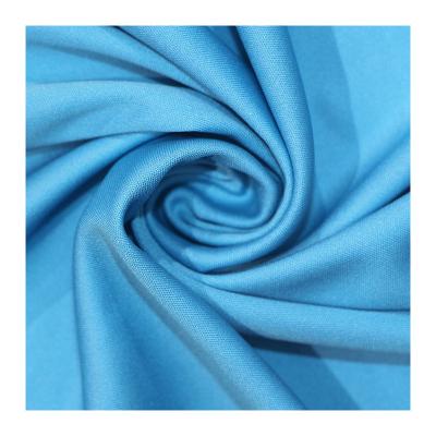 China 2021 Hot Selling Dri Memory 100% Polyester Fitted Breathable Quick Dry Double Interlock Fabric Knitted Fabric For T Shirt for sale