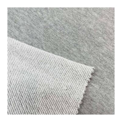 China Shrink-Resistant No Fleece Terry French Cvc 60/40 Cotton Polyester Knitting 280 Gsm Fabric For Hoodies for sale