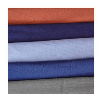 China Anti Static 60/40 Cotton Polyester T Shirt Fabric Cvc Knit Fabric for sale