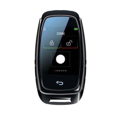 China Wireless Smart Auto Keyless Entry Car Keyless Entry Touch Screen LCD Display Alarm Remote Key System For All Car for sale