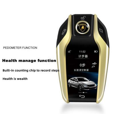 China Wireless Smart Auto Keyless Entry Car Keyless Entry Touch Screen LCD Display Alarm Remote Key System For All Car for sale