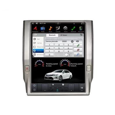 China Gps Navigation 12.1 Inch Screen Vertical Android 9.0 GPS Navigator For 2014-2018 Toyota Tundra Car Multimedia Radio Video DVD Player for sale