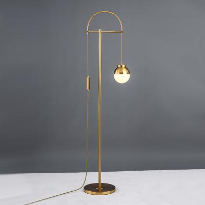 China American Modern Living Room Hotel Floor Position Lamp Metal Floor Lamp Floor Reading Light for sale