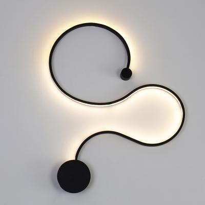 China Wholesale Factory Price Modern Led Funny Modern Wall Lamp Lights Indoor Nordic Modern Bedroom Wall Light for sale