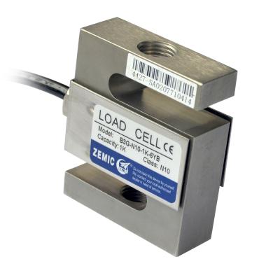 China Weighing Zemic B3G S Type Load Cell 50kg 100kg 150kg 250kg 500kg 1t 2.5t 5t 7.5t 10t for sale