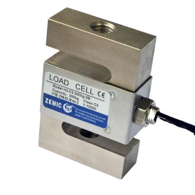 China Industrial Automation Zemic H3 Load Cell Zemic S-Type Tension Compression Weighing Sensor for sale