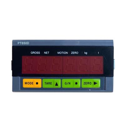 China Original Weighing Standard Model Truck Scale CHIMEI Indicator PT650D With RS232 Or RS485 Communication Set And Optional Analog Output for sale