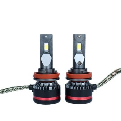 China OEM M8 50W canbus auto lighting system 2021 risk free drive led car headlight kits 6000K H11 led headlight bulbs for sale