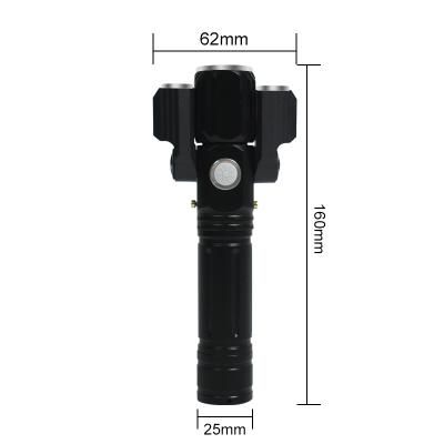 China Cheap MIDIUM-WEAK-STRONG-FLASH-TELESCOPIC TW-1025 Led Flashlights With Battery10w Rechargeable White Light Tactical Flashlight DC 5V for sale