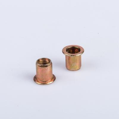 China General Industry Rivet Nut China Supplier Zinc Plating Polished Open Pressure Riveting Nuts Vertical Strips for sale