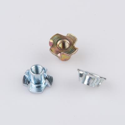 China China Factory General Carbon Steel Galvanized Industry Fork T Nuts M4 M5 M6 M8 M10 4 for sale