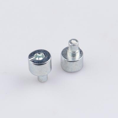 China High Quality Galvanized Cheese Custom Cheese Steel Head Eccentric Screw for sale