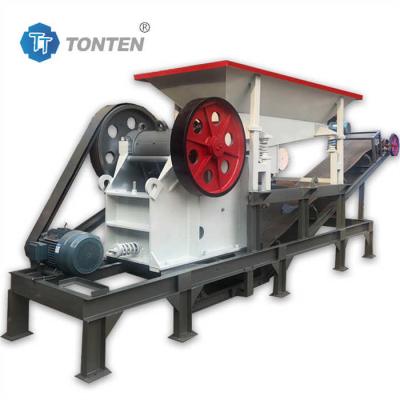 China Stone Cobblestone Jaw Crusher Machine Concrete Cement Brick Jaw Crusher for sale