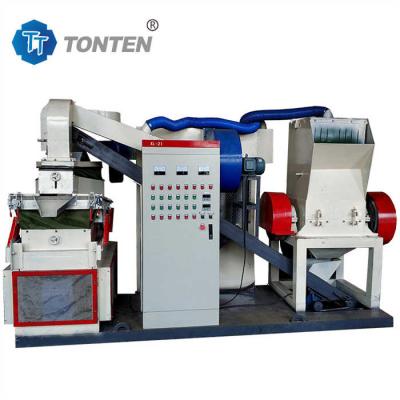 China Waste Wire Recycling Production Line Wire Copper Plastic Separator Machine for sale