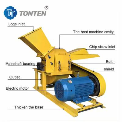 China Wood Crusher Machine Wood Crusher Wood Sawdust Garden Branches for sale