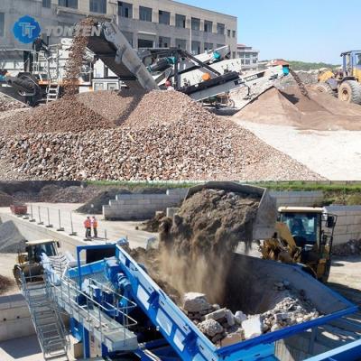 Chine Site de construction Machines de recyclage des déchets de briques usine concasseur de pierre à vendre