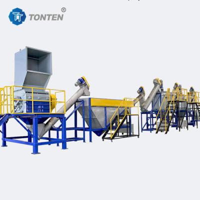 China Plastic Crushing Recycling Production Line Plastic Cleaning Recycling Equipment for sale