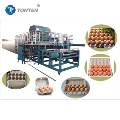 China Waste Paper Recycle Egg Tray Making Machine Paper Pulp Molding Machine for sale