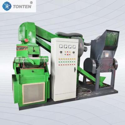 China Waste Cable Copper Granulator Machine Cable Wire Separation Recycling Plant for sale