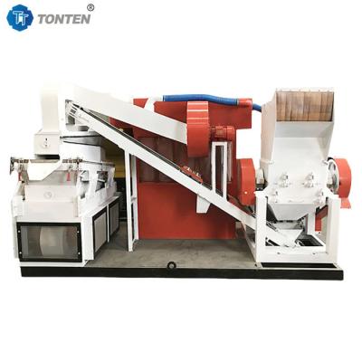 China Copper Wire Granulator Machine Scrap Cable Copper Recycling Line For Separator for sale