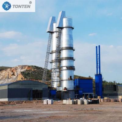 China Horno de cemento rotativo vertical horno de cemento vertical residuos de construcción carbón gangue calcinación de cal en venta