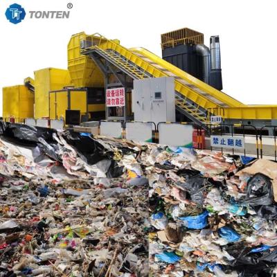 China Stedelijke afvalstelsels voor het sorteren van huishoudelijk afval Wet afval recycling plant Keuken afvalverbreker Te koop