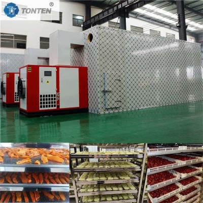 China Heat Pump Drying Seafood Fish Flower Grapes Cinnamon Dryer Machine for sale