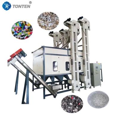 China PET PVC ABS PP Plastic Scrap Recycling Plant Electrostatic Separator for sale