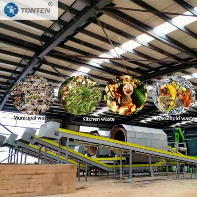 China Organic Waste Sorting Recycling Urban Waste Recycle Treatment Equipment for sale