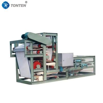 Cina Dewatering Belt Press Filter Machine Processing Sludge Produttore in vendita