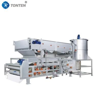 중국 벨트 필터 프레스 필트레이션 물 처리 벨트 필터 프레스 석탄 세척 판매용