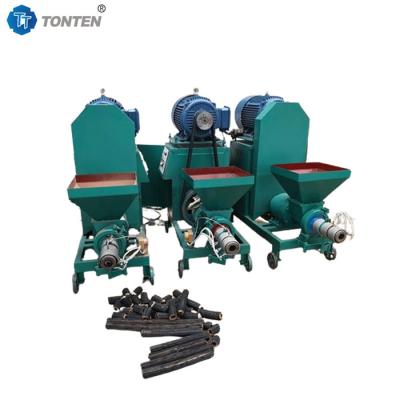 China Rod Coal Charcoal Making Machine Briquetting Extruder Forming Press for sale