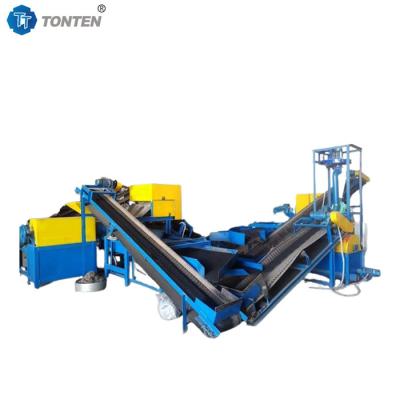 China Schrootband Rubber Recycling Equipment Shredder Recycling Granules Machine Te koop